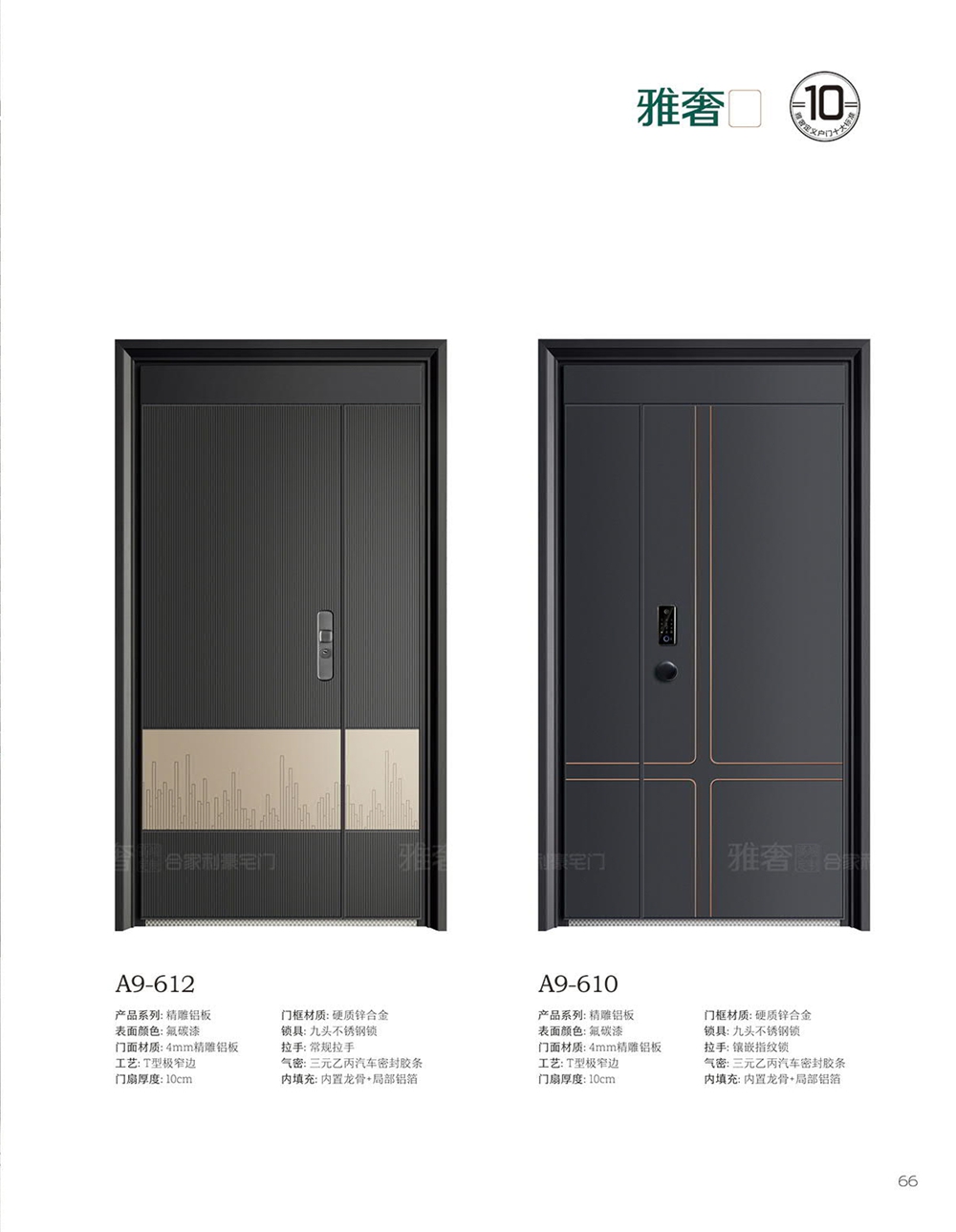 雅奢鑄鋁精雕係列A9-612、A9-610